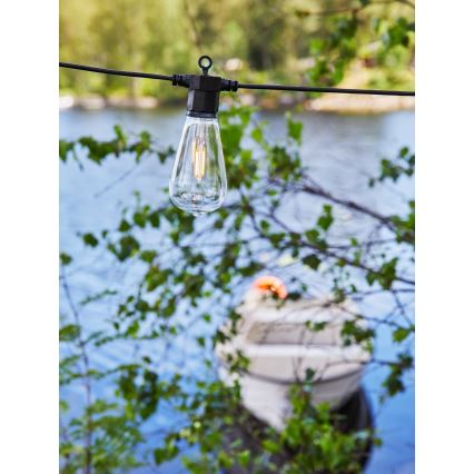 Markslöjd 107293 - Decoratieve LED Lichtsnoer voor buiten SLINGER GARDEN 10xLED 5,5m IP44