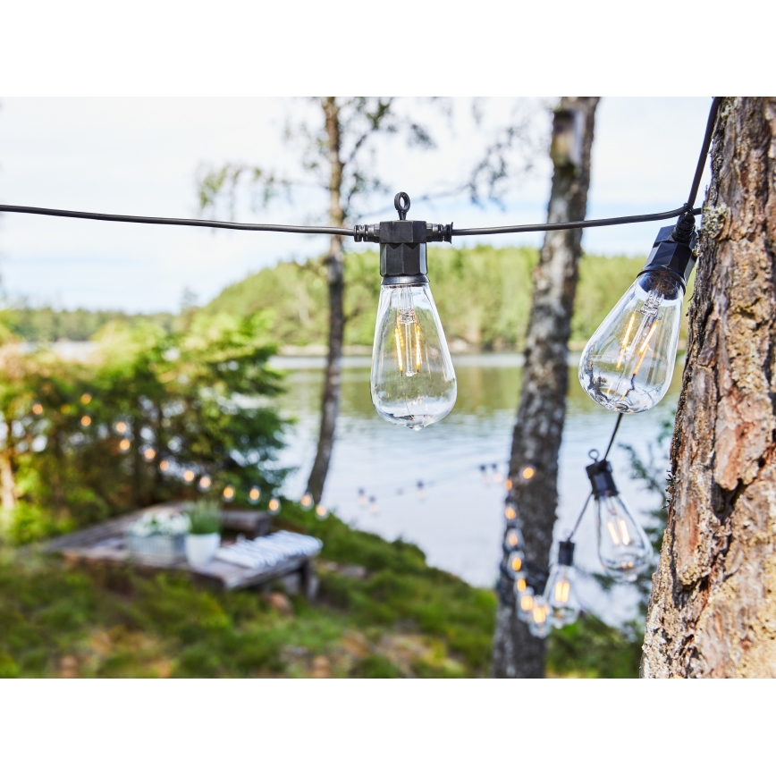 Markslöjd 107293 - Decoratieve LED Lichtsnoer voor buiten SLINGER GARDEN 10xLED 5,5m IP44