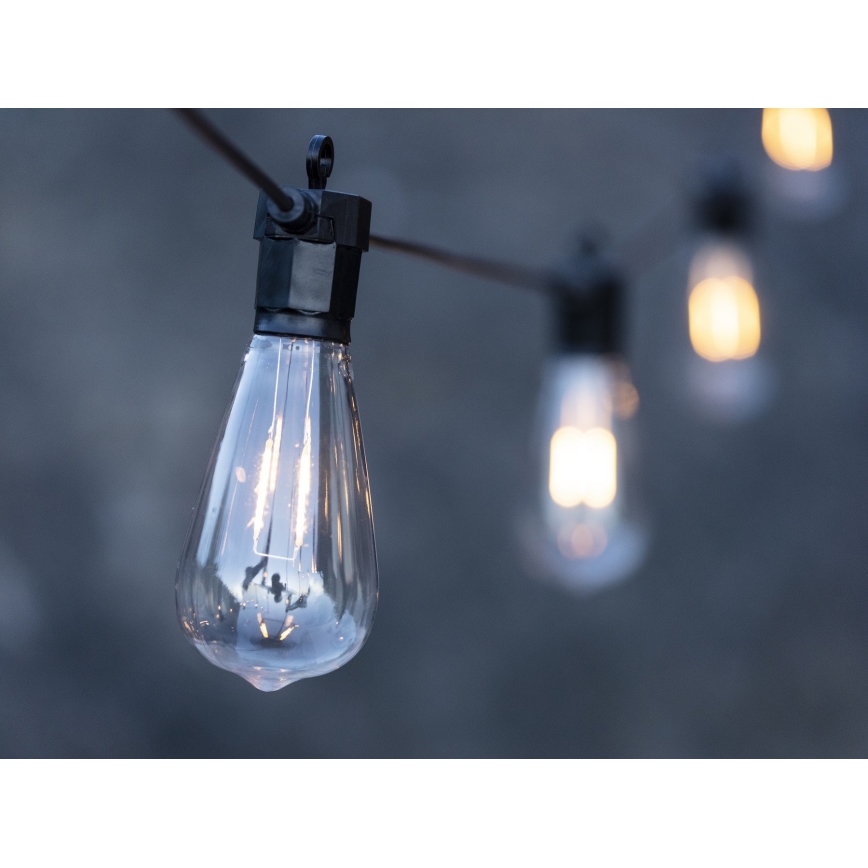Markslöjd 107293 - Decoratieve LED Lichtsnoer voor buiten SLINGER GARDEN 10xLED 5,5m IP44