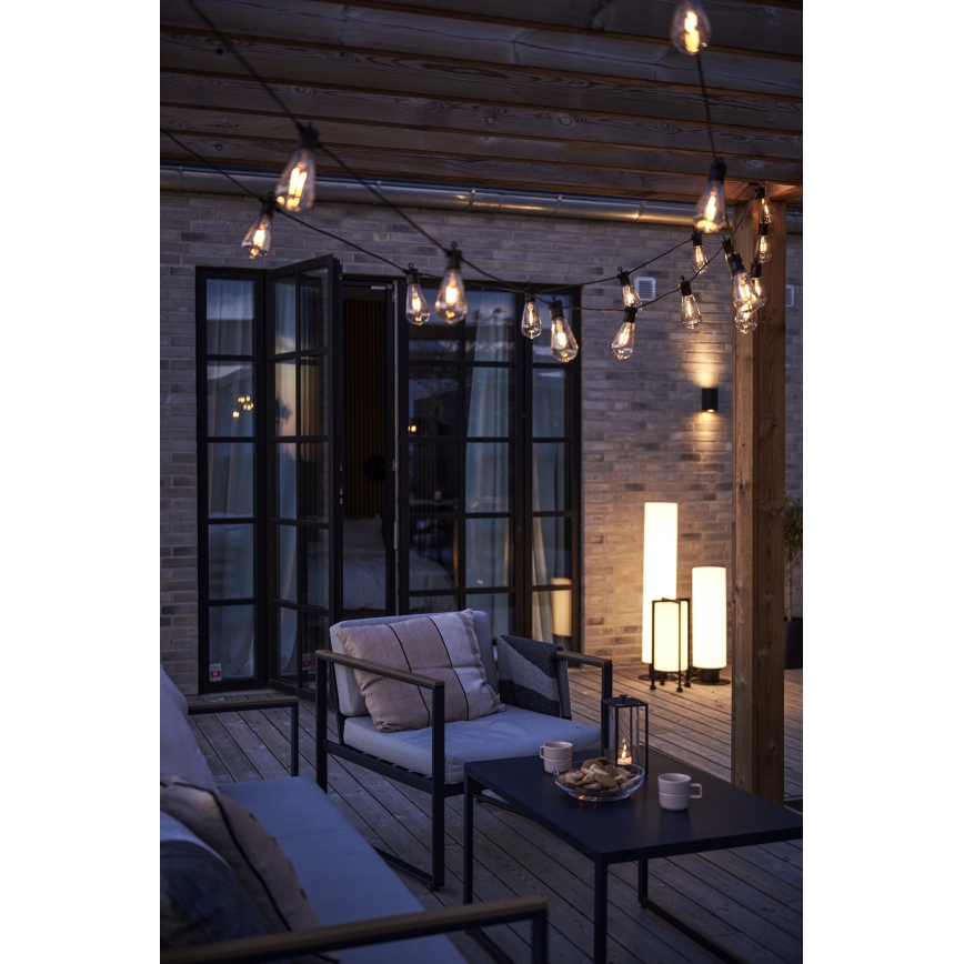 Markslöjd 107293 - Decoratieve LED Lichtsnoer voor buiten SLINGER GARDEN 10xLED 5,5m IP44