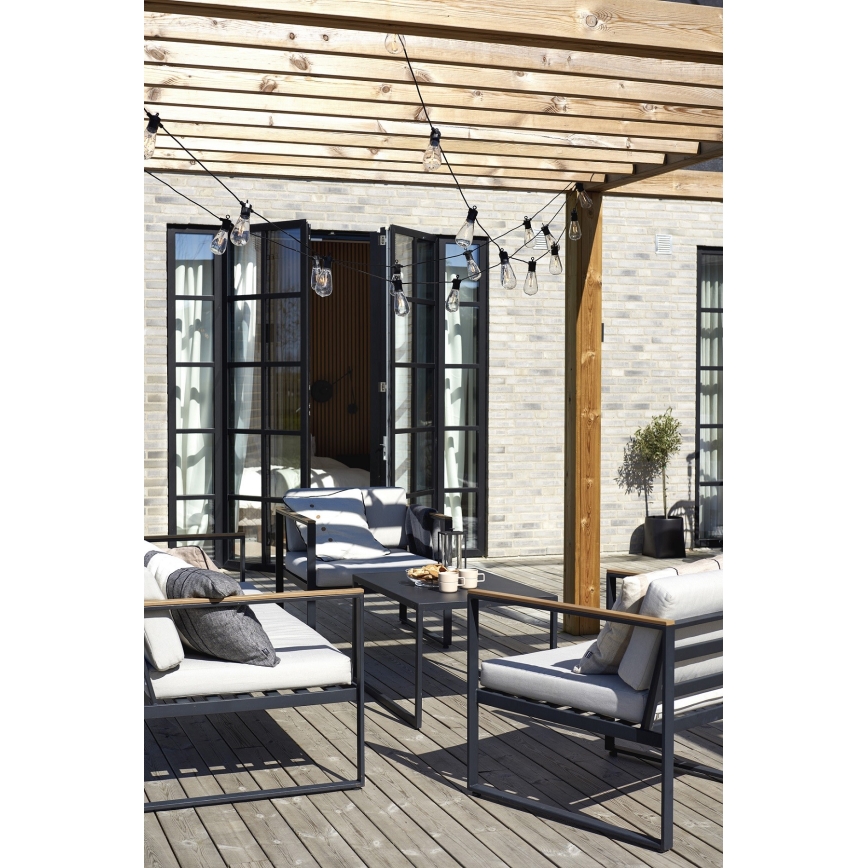 Markslöjd 107293 - Decoratieve LED Lichtsnoer voor buiten SLINGER GARDEN 10xLED 5,5m IP44