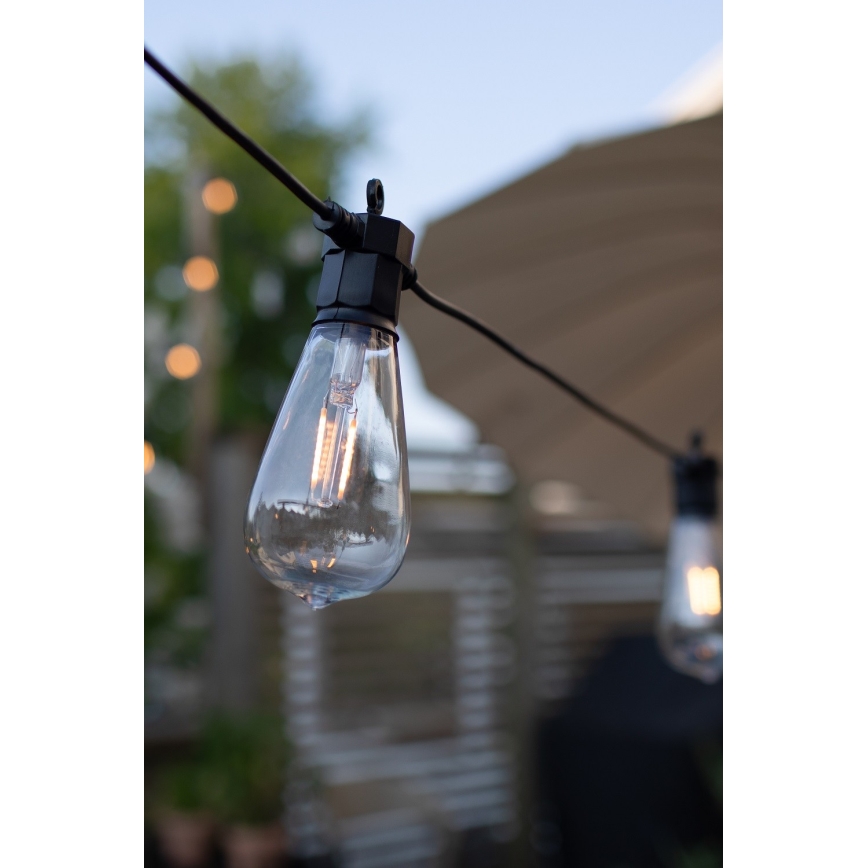 Markslöjd 107293 - Decoratieve LED Lichtsnoer voor buiten SLINGER GARDEN 10xLED 5,5m IP44