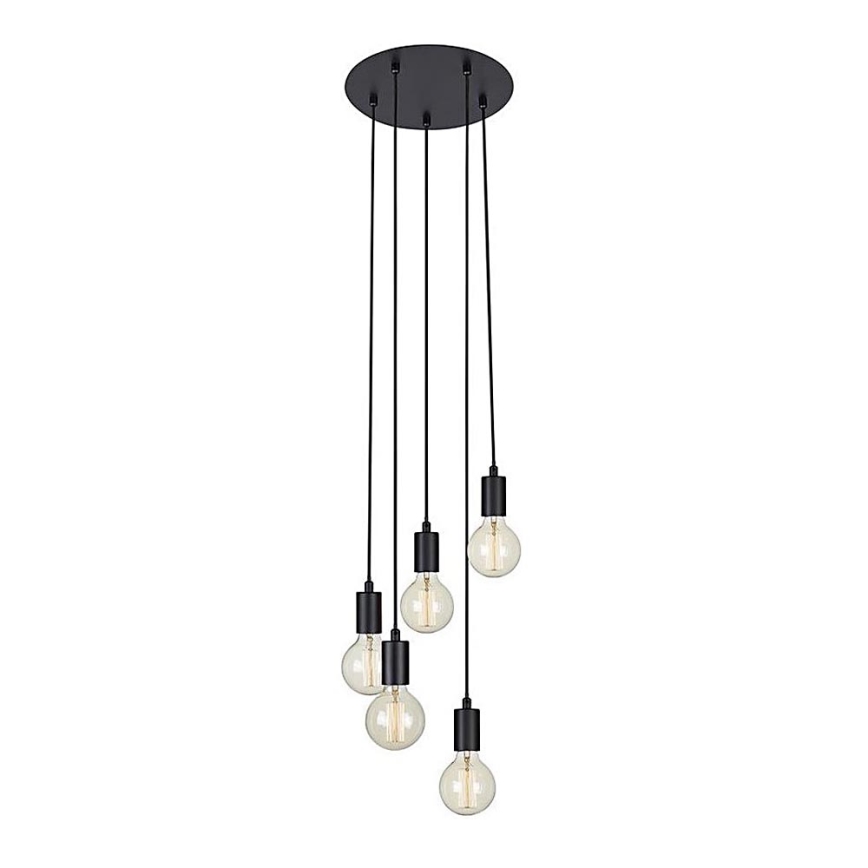 Markslöjd 107467 - Hanglamp aan koord SKY 5xE27/60W/230V