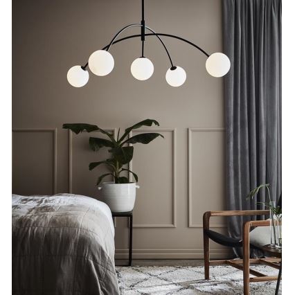 Markslöjd 107560 - Hanglamp aan koord HEAVEN 5xG9/28W/230V