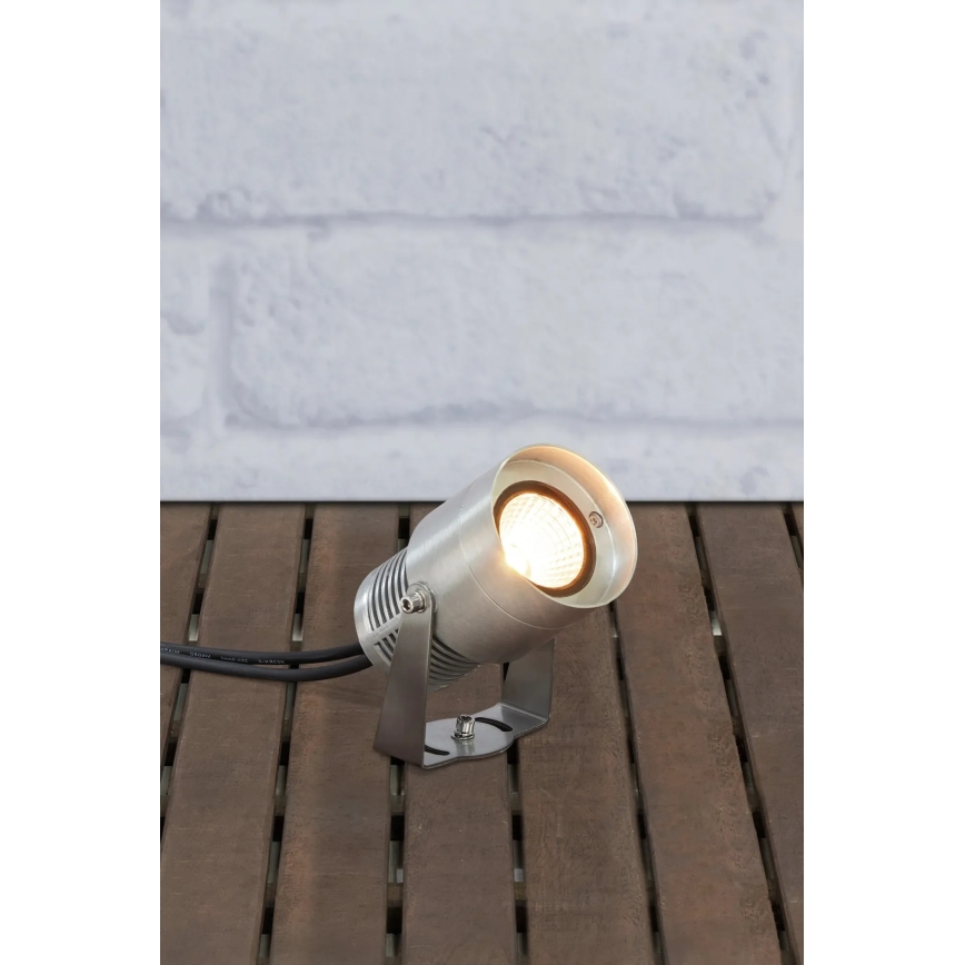 Markslöjd 107713 - LED buitenlamp GARDEN24 LED/3W/24V IP44 mat chroom