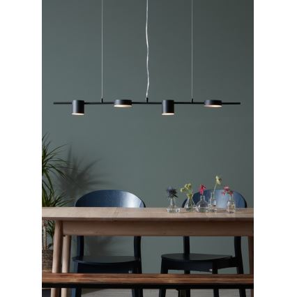 Markslöjd 107746 - Hanglamp aan koord ROW 4xG9/7W/230V