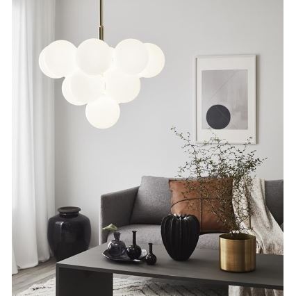 Markslöjd 107903 - Hanglamp met vaste pendel MERLOT 13xG9/20W/230V