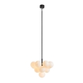 Markslöjd 107911 - Hanglamp aan stang MERLOT 13xG9/20W/230V Ø 56 cm wit/zwart