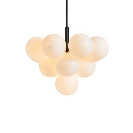 Markslöjd 107911 - Hanglamp aan stang MERLOT 13xG9/20W/230V Ø 56 cm wit/zwart