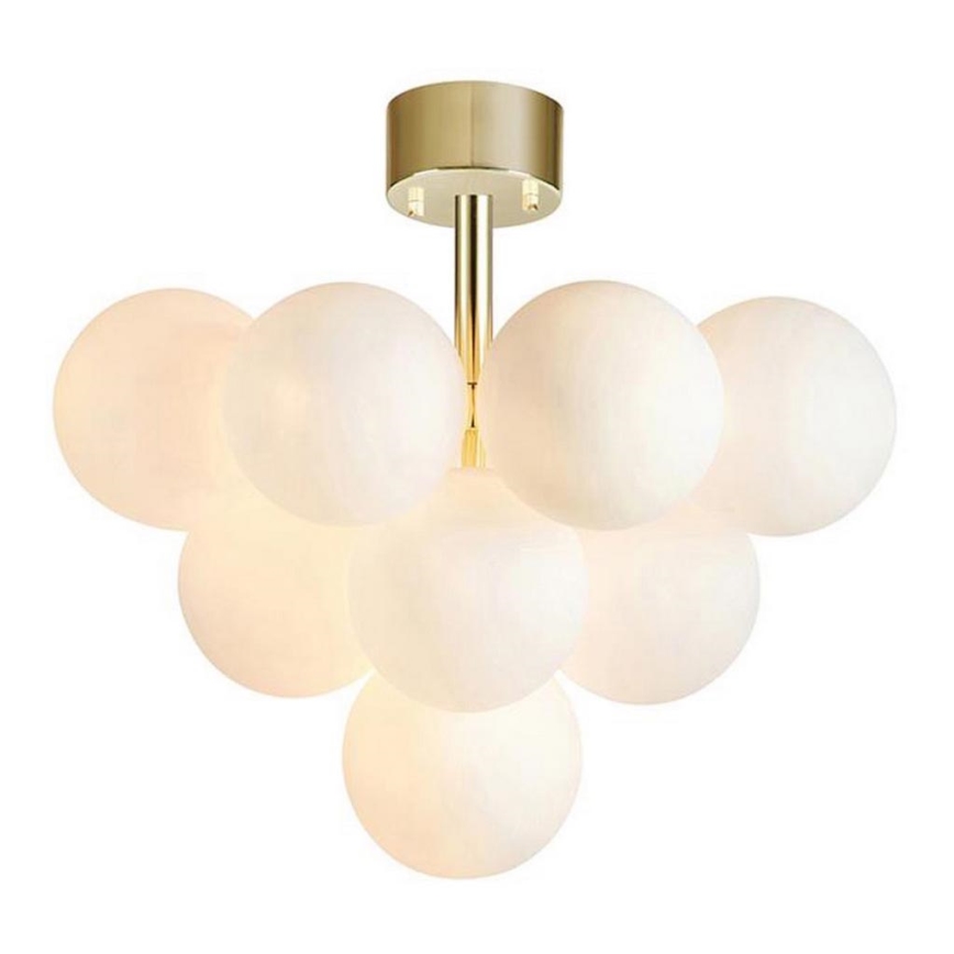 Markslöjd 107912 - Plafondkroonluchter MERLOT 13xG9/20W/230V Ø 56 cm wit/goud