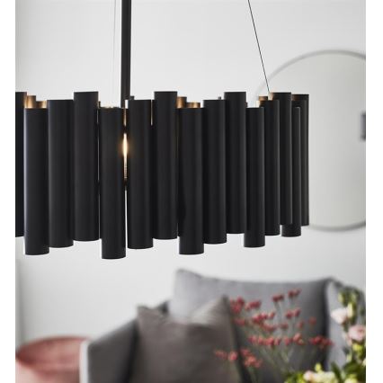 Markslöjd 107925 - Hanglamp met vaste pendel LEVEL 3xE27/60W/230V