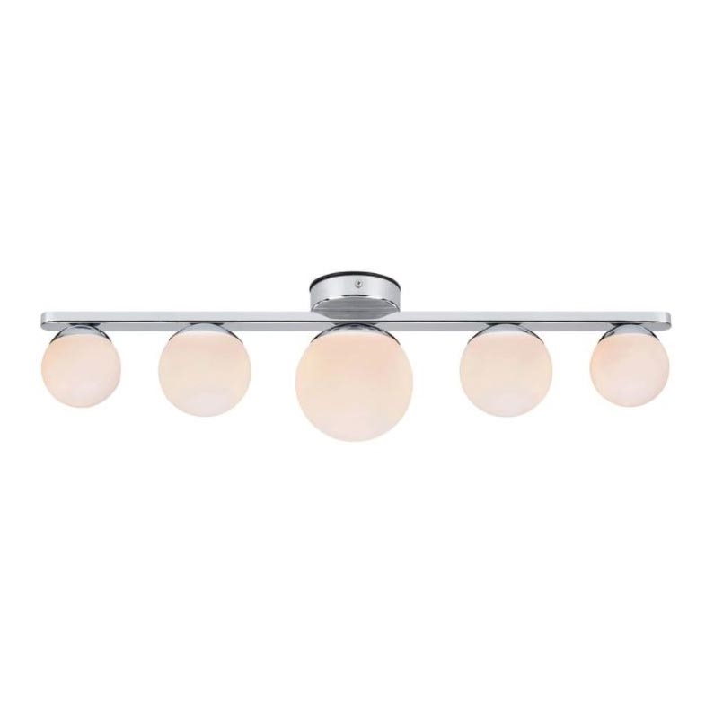 Markslöjd 108066 - Badkamer plafondlamp PURO 5xG9/20W/230V IP44