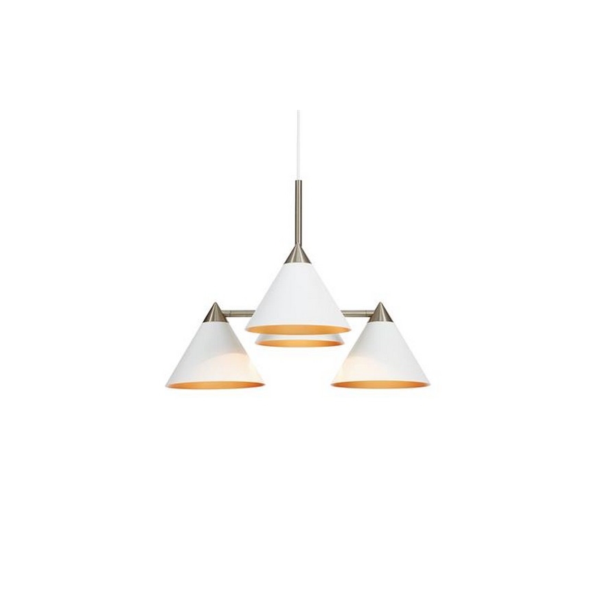 Markslöjd 108077 - Hanglamp aan koord KLINT 4xE14/40W/230V wit