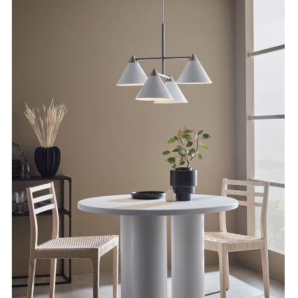 Markslöjd 108077 - Hanglamp aan koord KLINT 4xE14/40W/230V wit