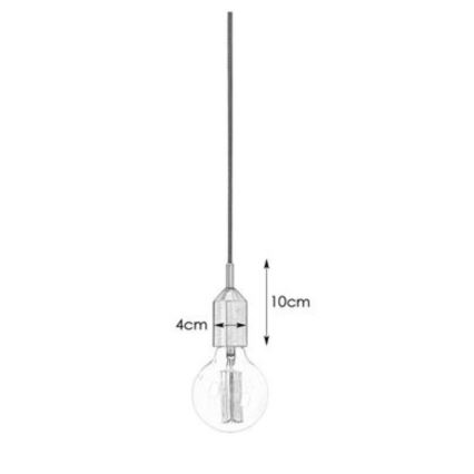 Markslöjd 108098 - Hanglamp aan koord BRONX 1xE27/60W/230V brons