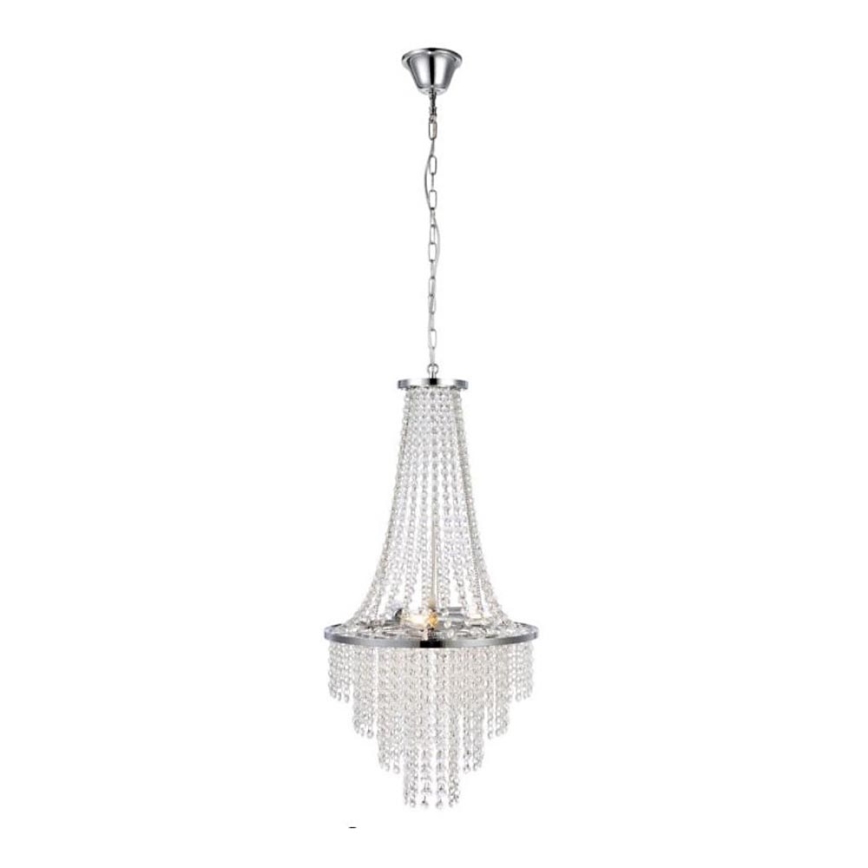 Markslöjd 108125 - Kristallen hanglamp aan ketting ALLINGTON 3xE14/25W/230V