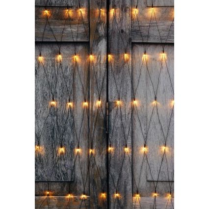 Markslöjd 108178 - LED buiten kerstlichtgordijn GARDEN24 160xLED/24V 2x2m warm wit