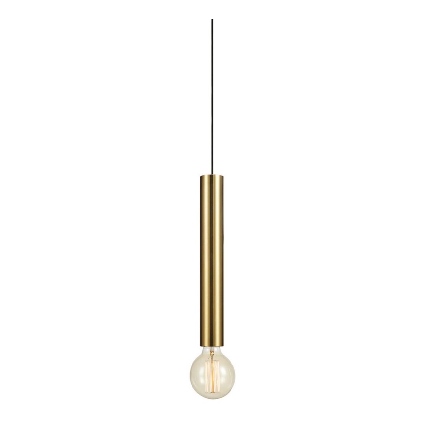 Markslöjd 108259 - Hanglamp aan koord SENCILLO 1xE27/40W/230V gouden