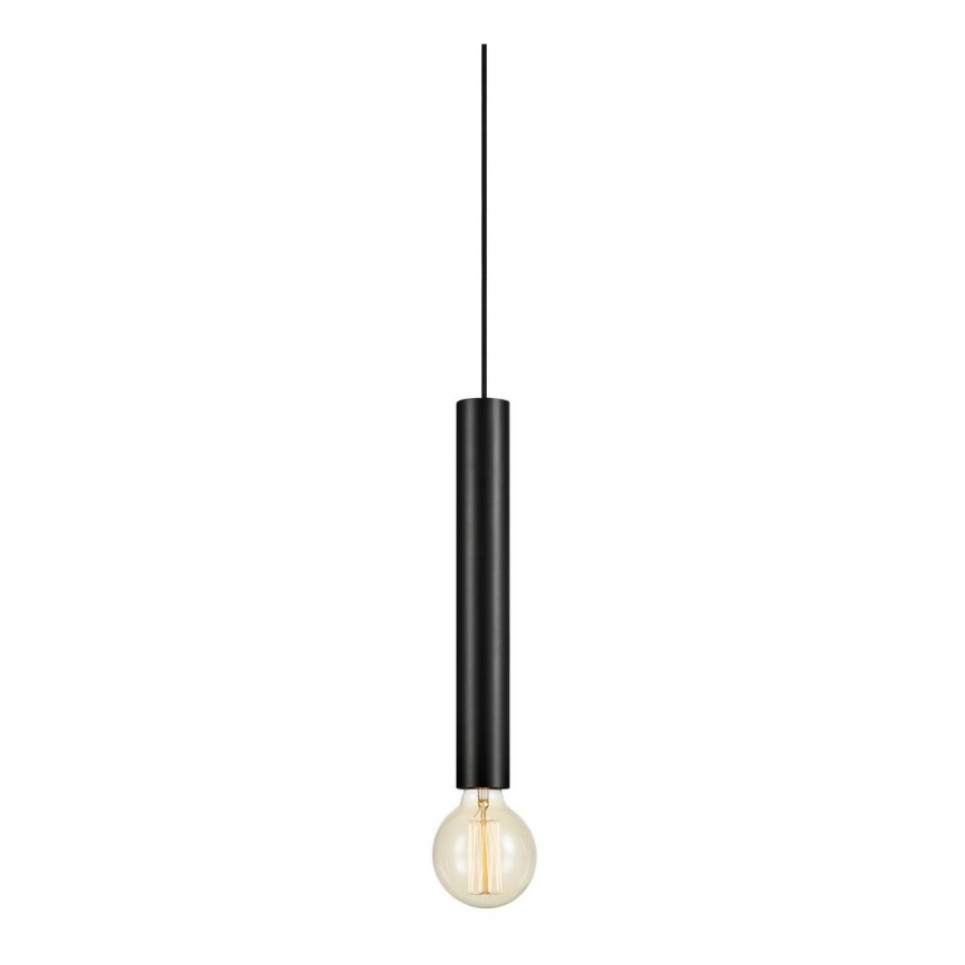 Markslöjd 108260 - Hanglamp aan een touw SENCILLO 1xE27/40W/230V zwart