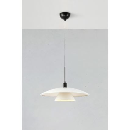 Markslöjd 108430 - Hanglamp aan een koord MILLINGE 1xE27/40W/230V wit