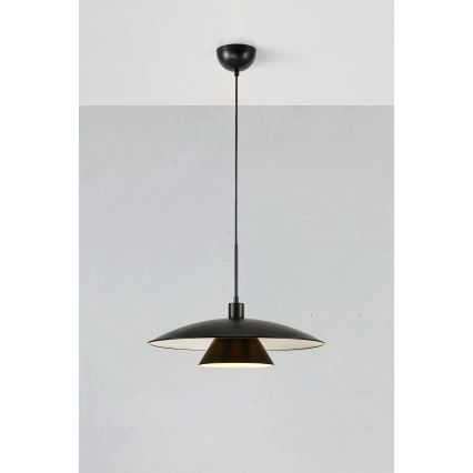 Markslöjd 108431 - Hanglamp aan een koord MILLINGE 1xE27/40W/230V zwart