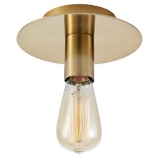 Markslöjd 108541 - Plafondlamp PIATTO 1xE27/40W/230V goud