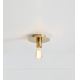 Markslöjd 108541 - Plafondlamp PIATTO 1xE27/40W/230V goud