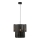 Markslöjd 108581 - Hanglamp aan een koord VIENTO 1xE27/40W/230V zwart