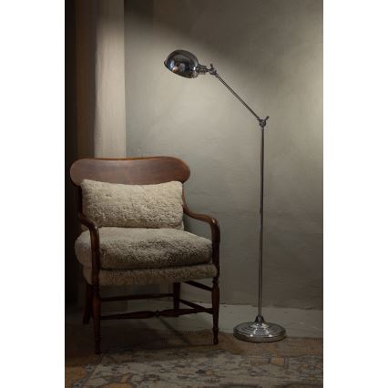 Markslöjd 108585 - Staande Lamp PORTLAND 1xE27/40W/230V glanzend chroom