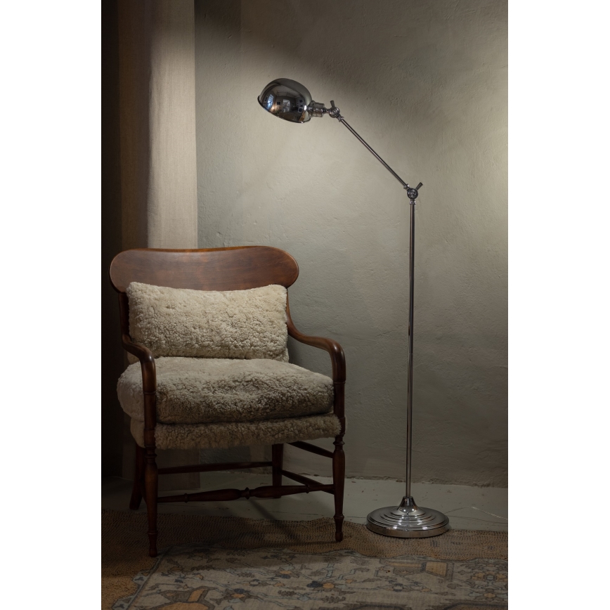 Markslöjd 108585 - Staande Lamp PORTLAND 1xE27/40W/230V glanzend chroom