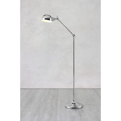 Markslöjd 108585 - Staande Lamp PORTLAND 1xE27/40W/230V glanzend chroom