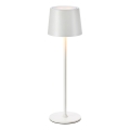 Markslöjd 108654 - LED Dimbare Oplaadbare Lamp FIORE LED/2W/5V IP44 38 cm wit