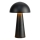 Markslöjd 108655 - Dimbare oplaadbare LED-tafellamp FUNGI LED/1,5W/5V 2000 mAh IP44 zwart