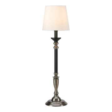Markslöjd 108680 - Tafellamp GENT 1xE27/40W/230V mat chroom/zwart/wit