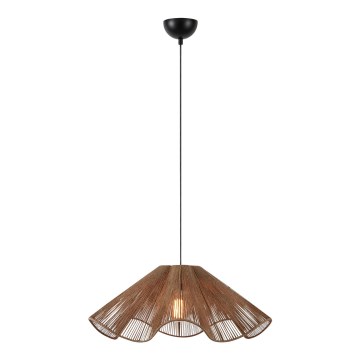 Markslöjd 108681 - Hanglamp aan een koord NAMI 1xE27/40W/230V bruin