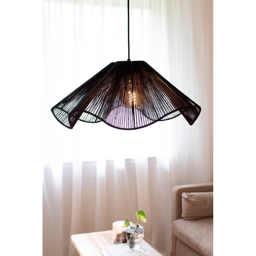 Markslöjd 108682 - Hanglamp aan een koord NAMI 1xE27/40W/230V zwart