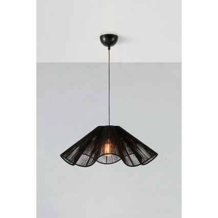 Markslöjd 108682 - Hanglamp aan een koord NAMI 1xE27/40W/230V zwart