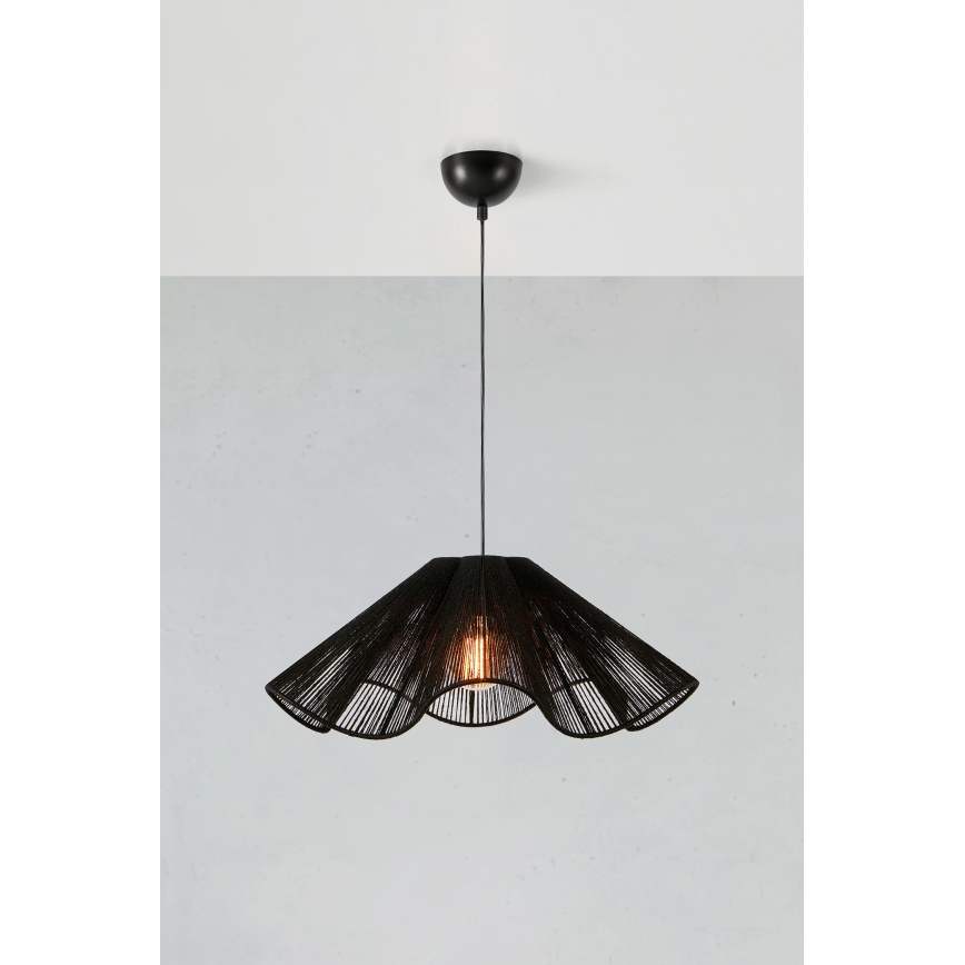 Markslöjd 108682 - Hanglamp aan een koord NAMI 1xE27/40W/230V zwart