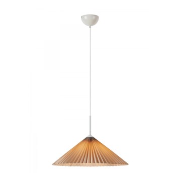 Markslöjd 108710 - Hanglamp aan een koord PLISADO 1xE27/40W/230V diameter 50 cm beige