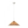 Markslöjd 108710 - Hanglamp aan een koord PLISADO 1xE27/40W/230V diameter 50 cm beige