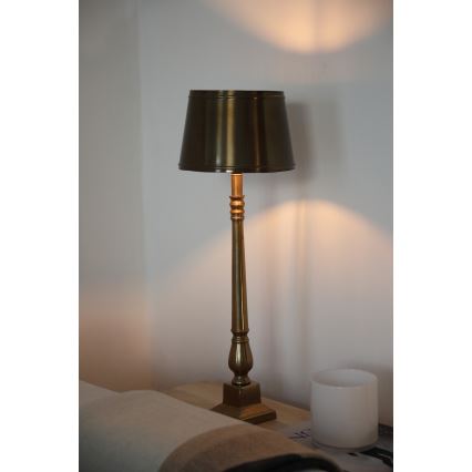 Markslöjd 108774 - Tafellamp METALLO 1xE27/40W/230V goud