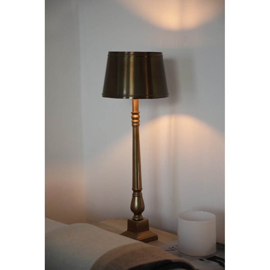 Markslöjd 108774 - Tafellamp METALLO 1xE27/40W/230V goud