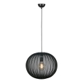 Markslöjd 108791 - Hanglamp aan een koord FORENCE 1xE27/40W/230V diameter 50 cm zwart