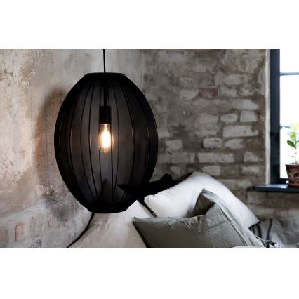 Markslöjd 108795 - Hanglamp aan een koord FLORENCE 1xE27/40W/230V zwart