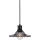 Markslöjd 108854 - Hanglamp aan een koord NOVIA 1xE27/40W/230V zwart/gerookt