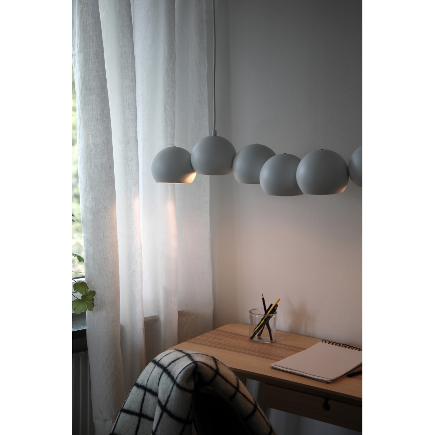 Markslöjd 108859 - Hanglamp aan een koord CUPOLO 7xE14/40W/230V wit