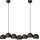 Markslöjd 108860 - Hanglamp aan een koord CUPOLO 7xE14/40W/230V zwart