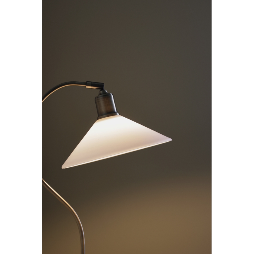 Markslöjd 108863 - Tafellamp VELA 1xE27/40W/230V messing/wit