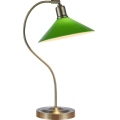 Markslöjd 108864 - Tafellamp VELA 1xE27/40W/230V messing/groen