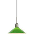 Markslöjd 108868 - Hanglamp aan een koord VELA 1xE27/40W/230V messing/groen